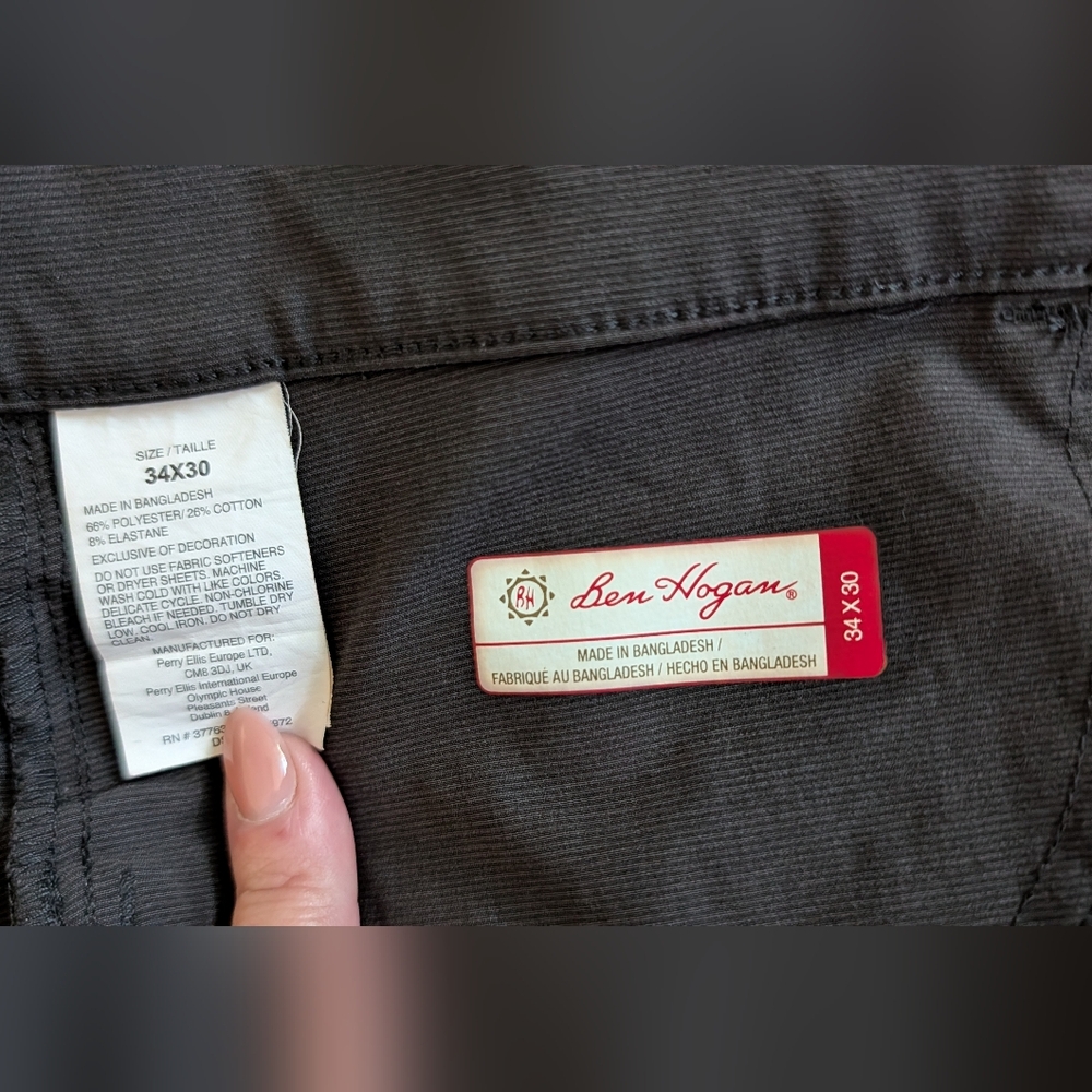 Ben Hogan Gray Pants 34x30